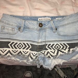Bullhead denim shorts